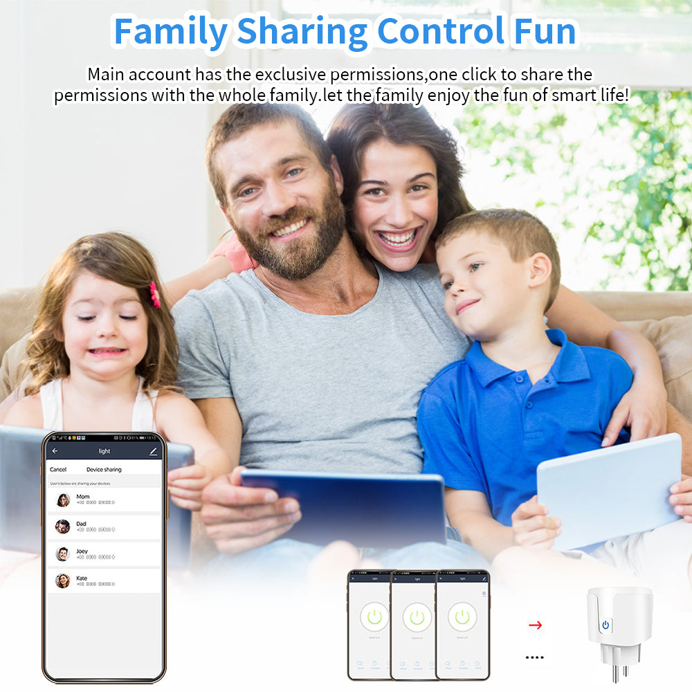 AUBESS Zigbee 16A Smart Plug |Smart Home | EU