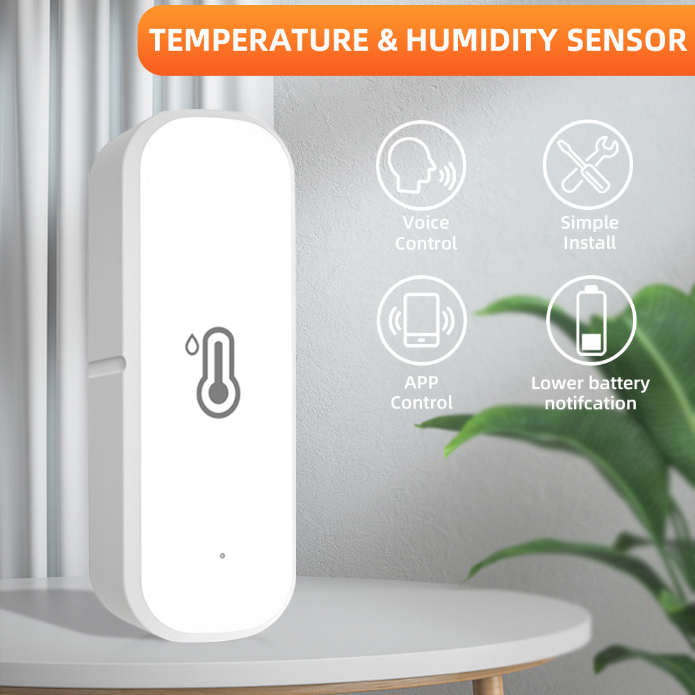 AUBESS Tuya ZigBee Temperature And Humidity Sensor |Voice control