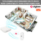 AUBESS Tuya ZigBee Mini Temperature And Humidity Sensor |With Battery