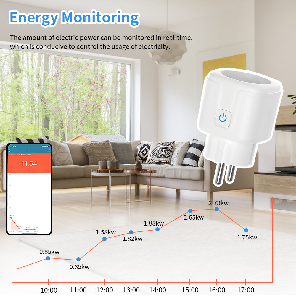 AUBESS Zigbee 16A Smart Plug |Smart Home | EU