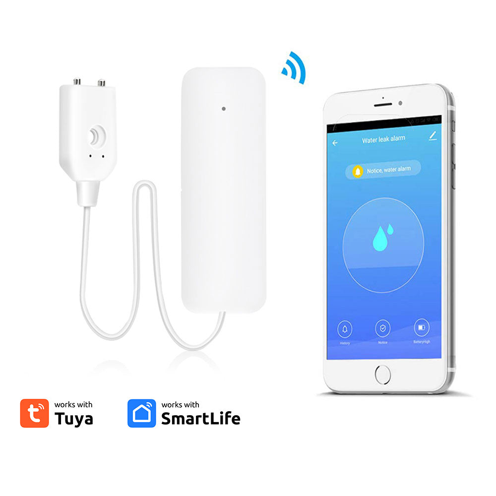 AUBESS Tuya WiFi Smart Home Water Sensor|Water Leakage Alarm