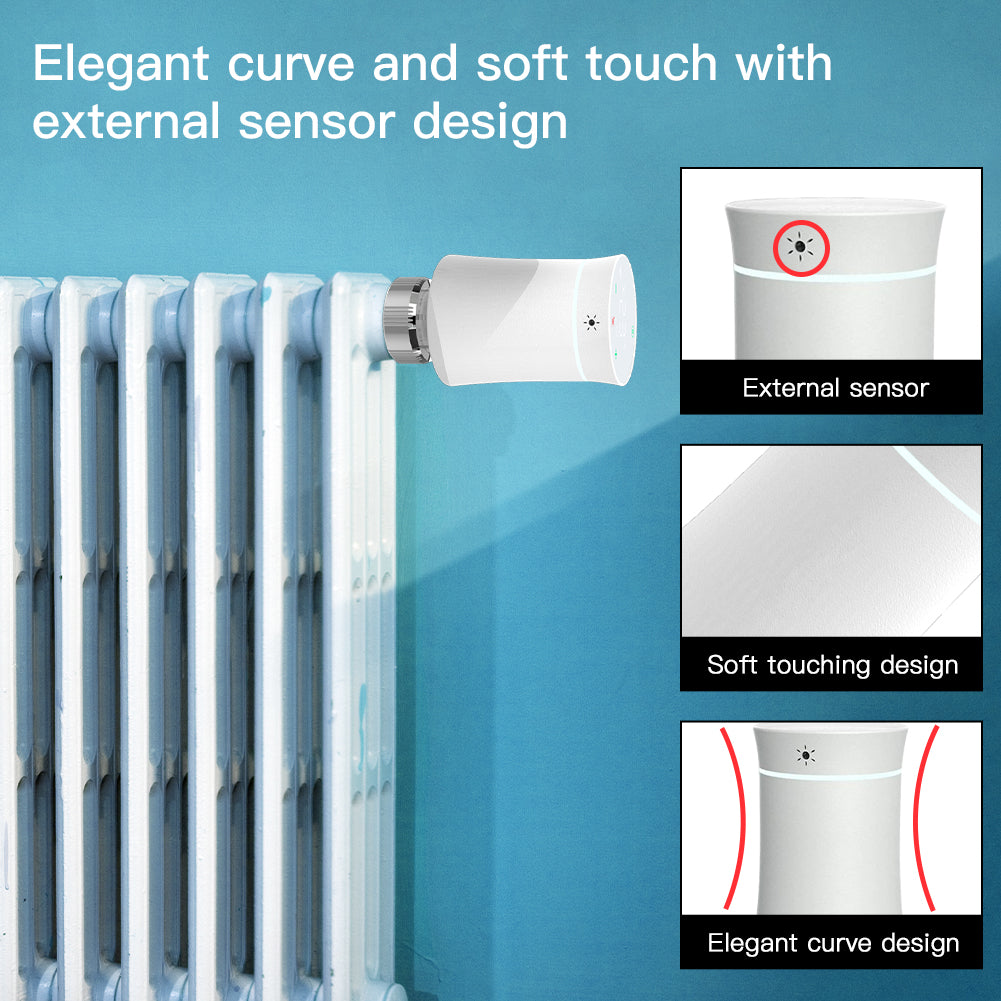 AUBESS Tuya Zigbee Smart Temperature Control Valve