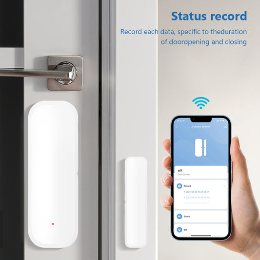 AUBESS Tuya Smart WiFi Door Sensor Window Sensor|Door Magnetic|Alarm Detector