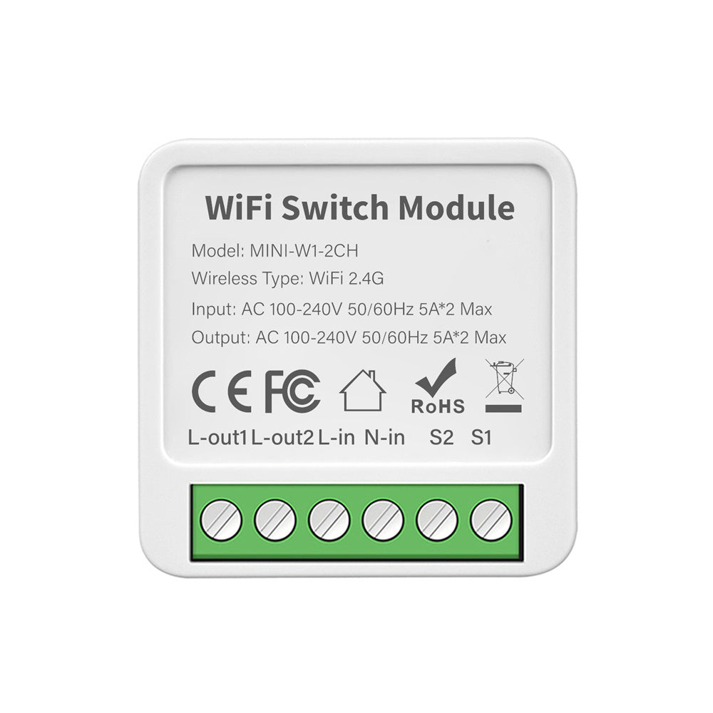 AUBESS Wifi/Zigbee 1/2/3/4 Gang Smart Switch| Module 2 Way Control