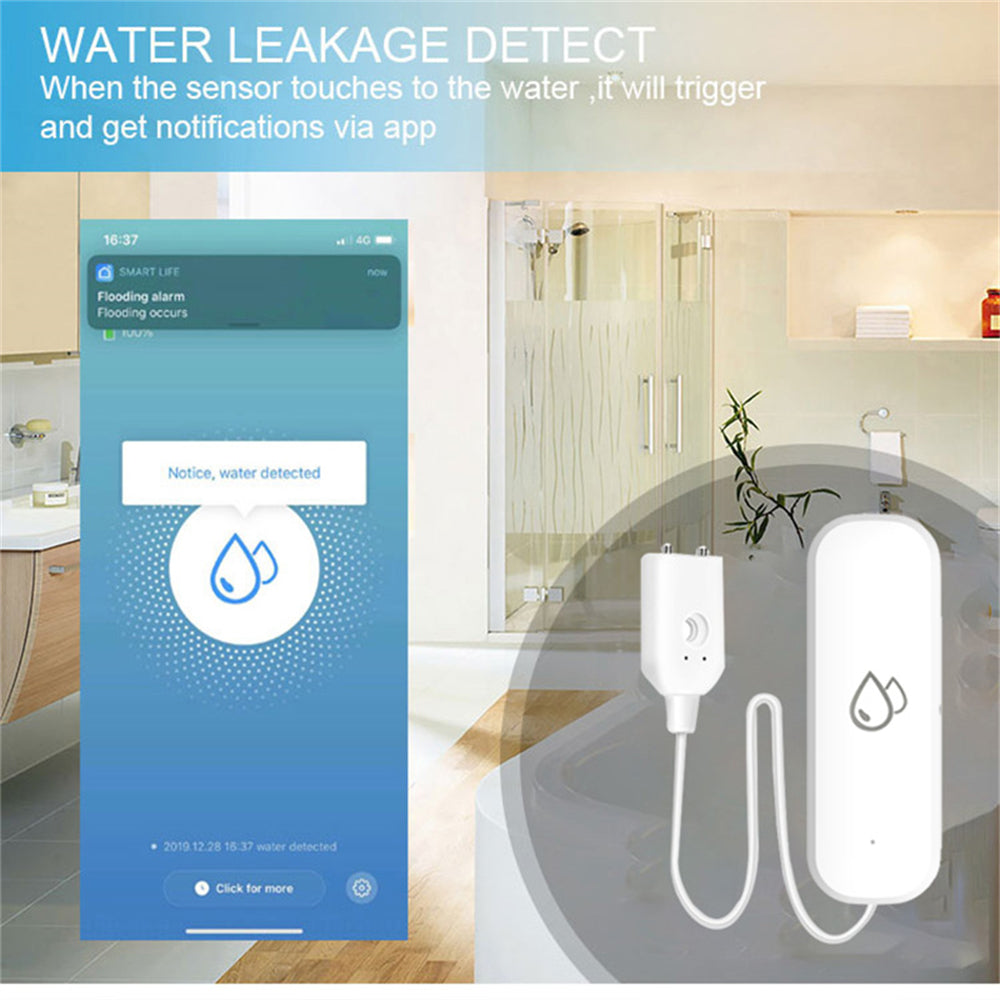 AUBESS Tuya WiFi Water Sensor | Water Leakage Alarm