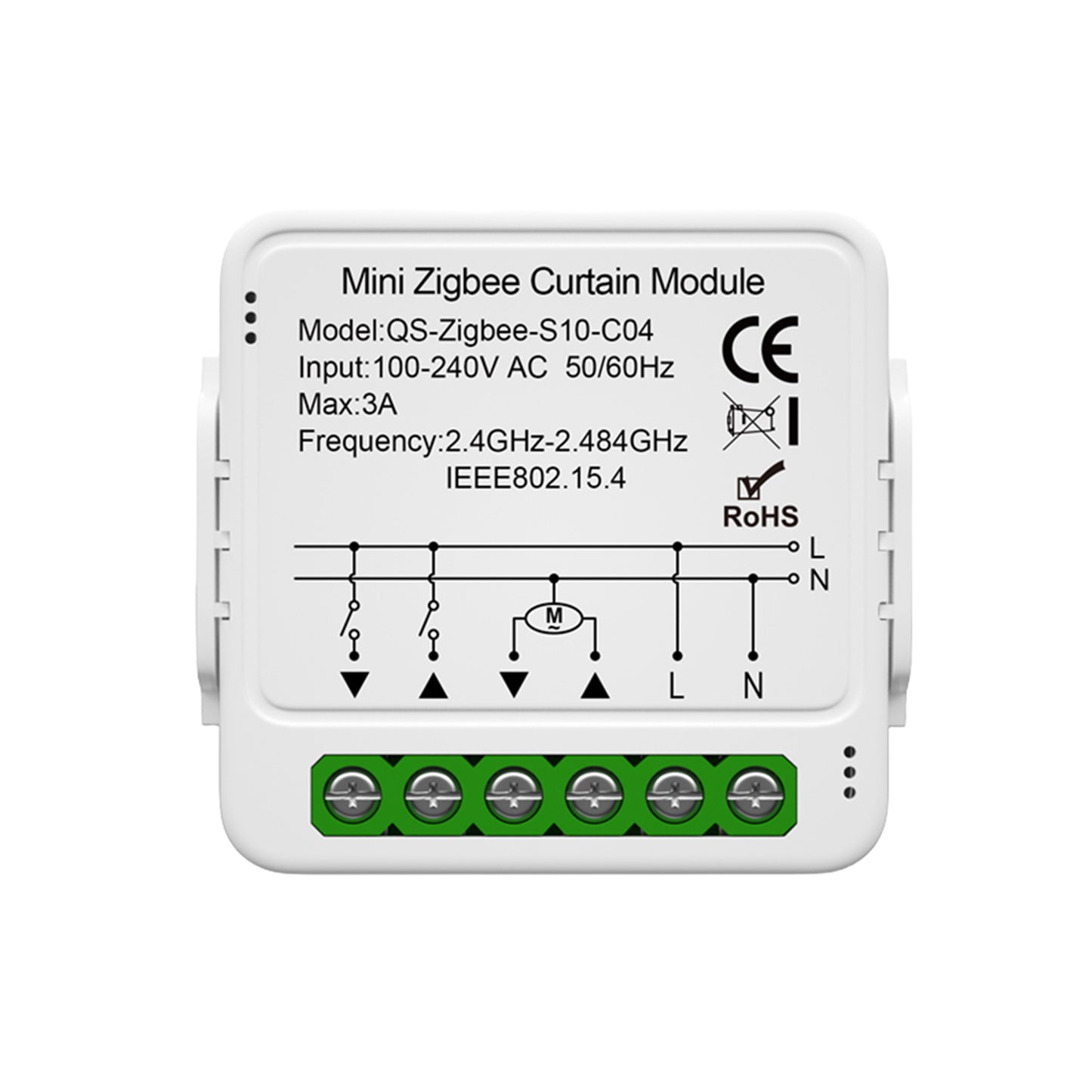 AUBESS WiFi Zigbee Curtain Module | Voice Control