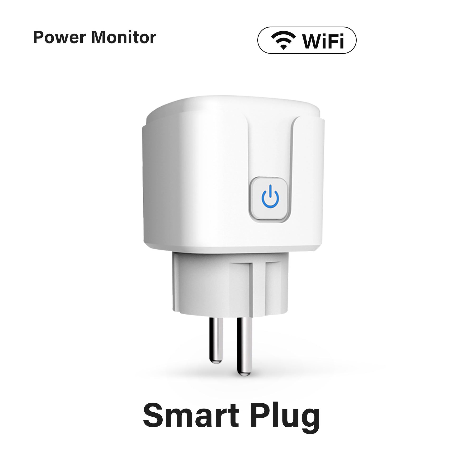 DOUBLE 16A EU Smart Wifi Power Plug With Power Monitor Smart Home