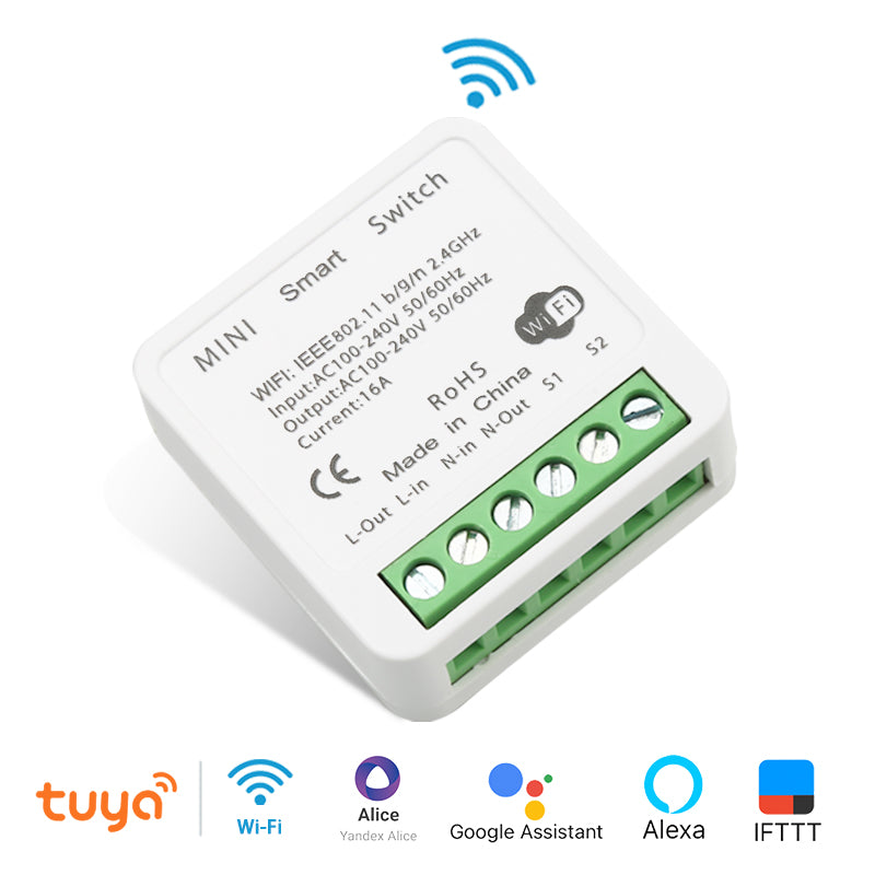 Review] 3x Mini Smart Switch Aubess Tuya WiFi com Timer e Monitor