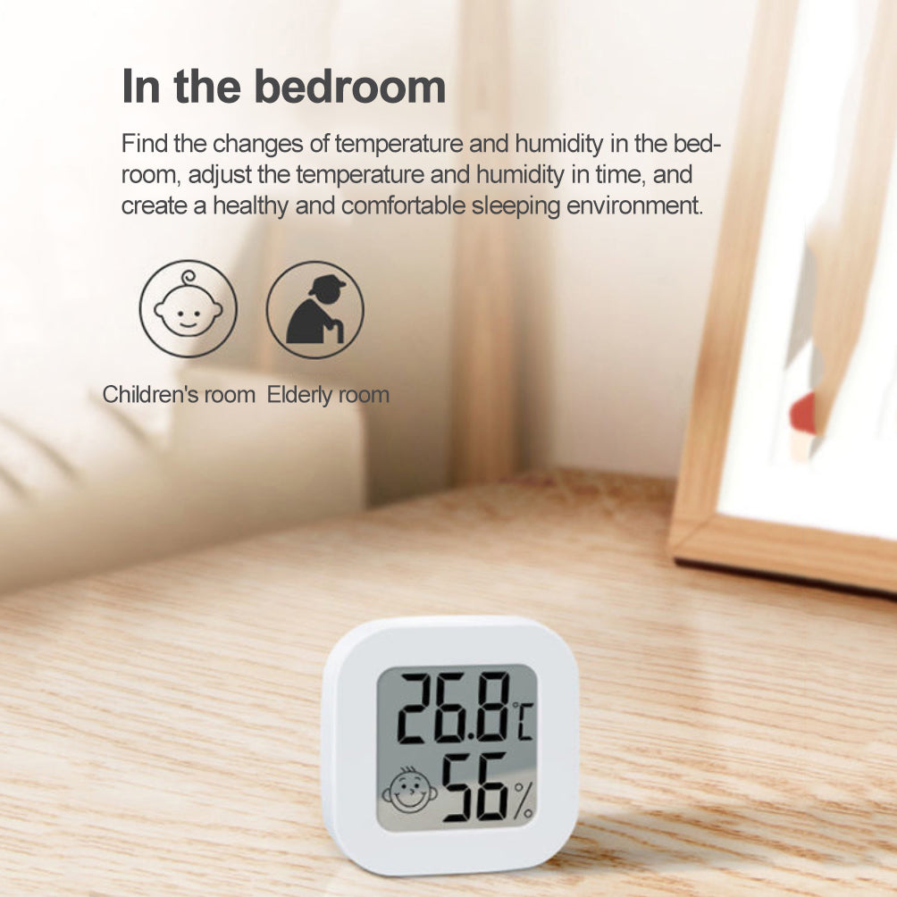 Tuya Zigbee Thermomètre Hygromètre Intelligent, Pack De 4